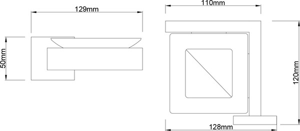 Набор аксессуаров для ванной Lauter 21SH71061 + 21SH71051 + 21SH71011
