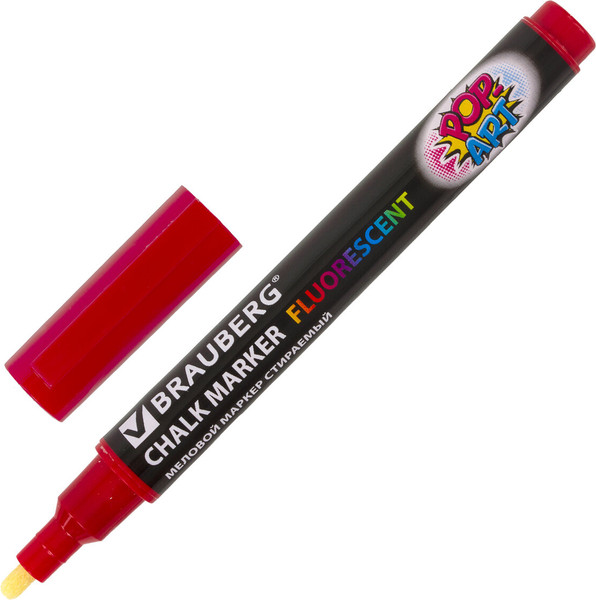 Маркер меловой Brauberg Pop-Art / 151521