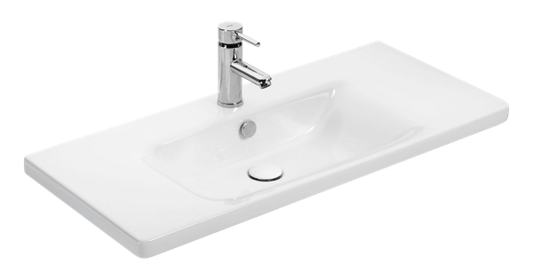 Тумба с умывальником Brevita Alicante 90 / ALI-09090-0101Я+13090-KL