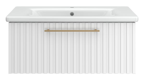 Тумба с умывальником Brevita Alicante 90 / ALI-09090-0101Я+13090-KL