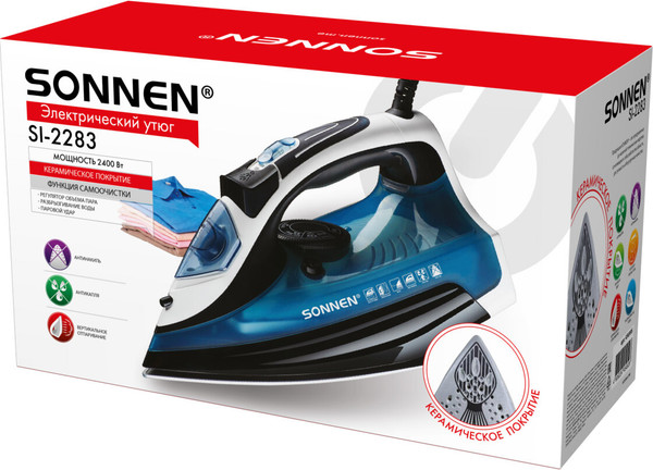 Утюг Sonnen SI-2283 / 456995 (синий)