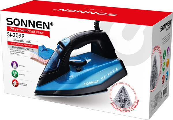 Утюг Sonnen SI-2099 / 456996 (синий)