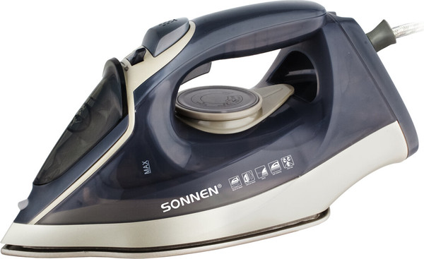Утюг Sonnen SI-6008 / 456998 (серебристый/золотой) - фото
