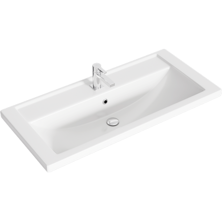 Тумба с умывальником Aqwella Urban URB0110W+4640021065204