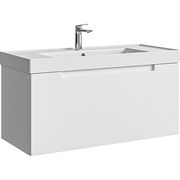 Тумба с умывальником Aqwella VAN01101+4610119205232 - фото