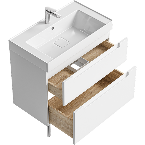 Тумба с умывальником Aqwella VAN01082N+4610119205225