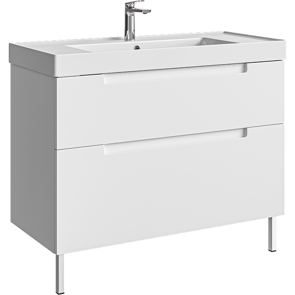 Тумба с умывальником Aqwella VAN01102N+4610119205232 - фото