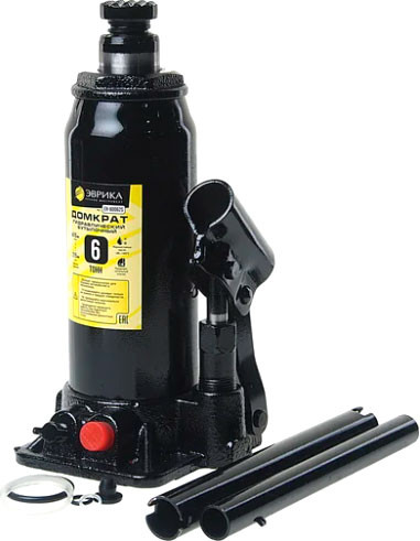 Бутылочный домкрат Эврика ER-80062 - фото