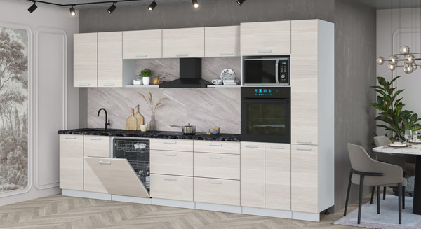 Кухонный гарнитур Интерлиния Мила Лайт 3.5-ПМ1 