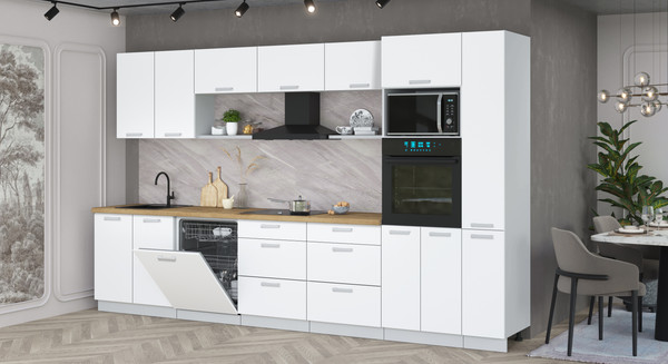 Кухонный гарнитур Интерлиния Мила Лайт 3.5-ПМ1 