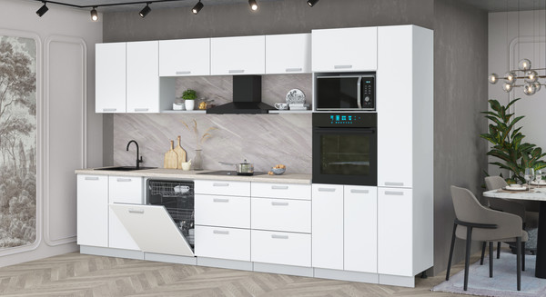 Кухонный гарнитур Интерлиния Мила Лайт 3.5-ПМ1 