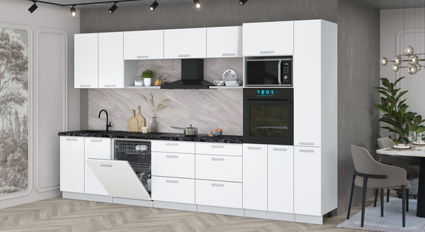 Кухонный гарнитур Интерлиния Мила Лайт 3.5-ПМ1 