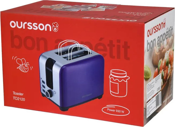 Тостер Oursson TS2120/RD