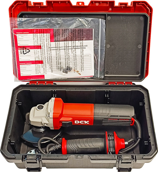 Угловая шлифовальная машина DCK KSM10-125