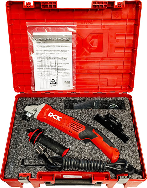 Угловая шлифовальная машина DCK KSM05-125