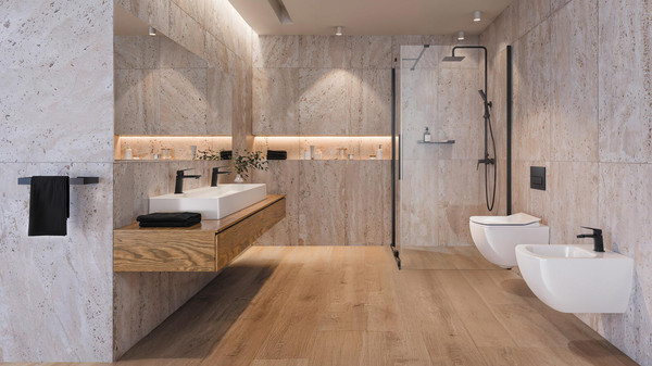 Душевая система со смесителем Deante Blur Nero NQL N4XM