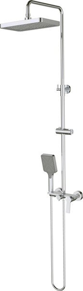 Душевая система со смесителем Deante Neo Loco Square NLC 04ST - фото