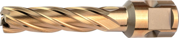 Сверло LENZ Корончатое из быстрорежущей стали 15x55мм / LZHM-015 - фото