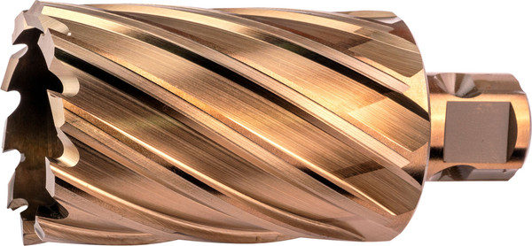 Сверло LENZ Корончатое из быстрорежущей стали 48x55мм / LZHM-048 - фото