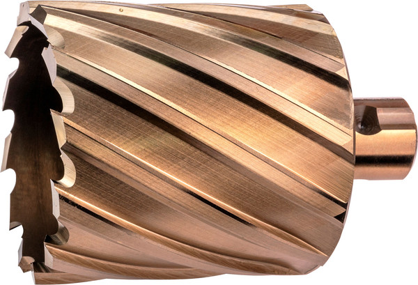 Сверло LENZ Корончатое из быстрорежущей стали 53x55мм / LZHM-053 - фото