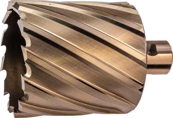 Сверло LENZ Корончатое из быстрорежущей стали 60x55мм / LZHM-060 - фото