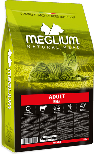 Сухой корм для кошек Meglium Cat Beef / MGS0510 - фото