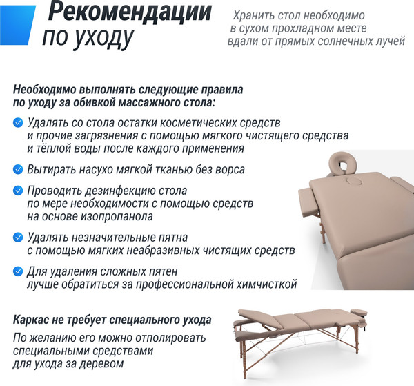 Массажный стол Unix Med Serenity 3 Section / MTSERENITYGY