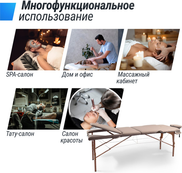 Массажный стол Unix Med Serenity 3 Section / MTSERENITYGY