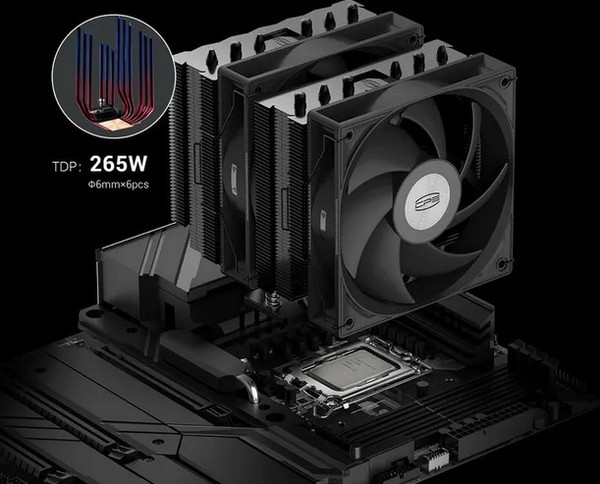 Кулер для процессора PCCooler RT620 BK (RT620-BKNWXX-GL)