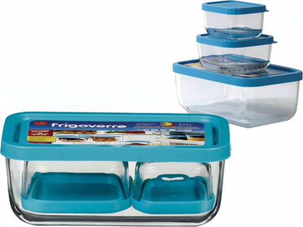 Набор контейнеров Bormioli Rocco Фриговерре Классик / 3.90210