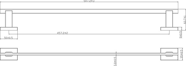 Набор аксессуаров для ванной Lauter 21TS1017 + 21TS1015