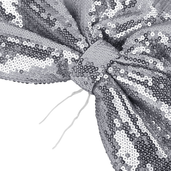 Елочная игрушка Золотая сказка Бант с пайетками / 592481