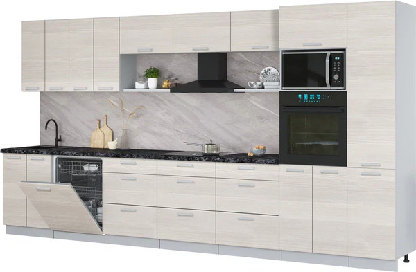 Кухонный гарнитур Интерлиния Мила Лайт 4.0-ПМ1  - фото