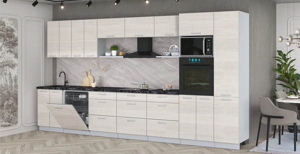 Кухонный гарнитур Интерлиния Мила Лайт 4.0-ПМ1 