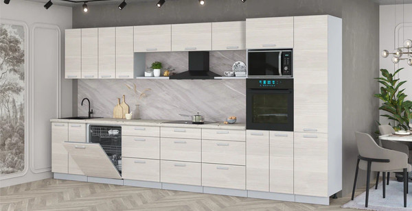 Кухонный гарнитур Интерлиния Мила Лайт 4.0-ПМ1 