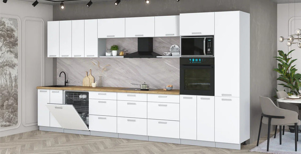 Кухонный гарнитур Интерлиния Мила Лайт 4.0-ПМ1 