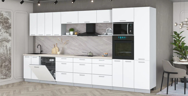 Кухонный гарнитур Интерлиния Мила Лайт 4.0-ПМ1 