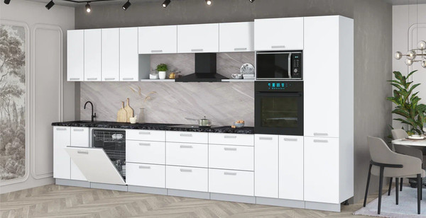 Кухонный гарнитур Интерлиния Мила Лайт 4.0-ПМ1 