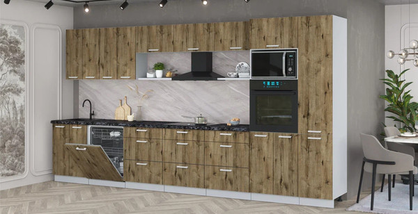 Кухонный гарнитур Интерлиния Мила Лайт 4.0-ПМ1 