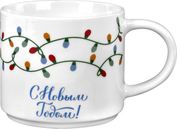 Кружка Золотая сказка Гирлянда / 592546 - фото