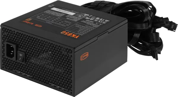 Блок питания для компьютера PCCooler 850W P5-YK850-B1F (P5-YK850-B1FWBK1-EU) - фото