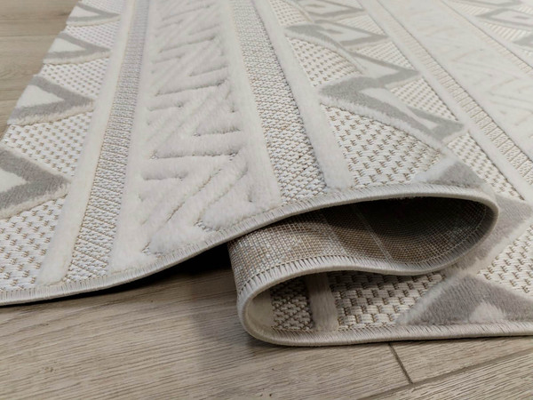 Ковер Radjab Carpet Сканди Сизаль Прямоугольник 10926C / 12252