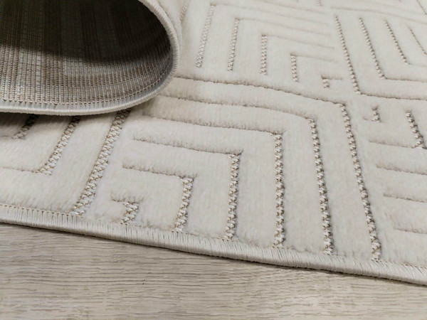 Ковер Radjab Carpet Сканди Сизаль Прямоугольник 10658A / 12285