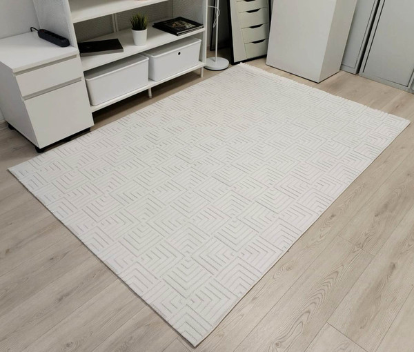 Ковер Radjab Carpet Сканди Сизаль Прямоугольник 10658A / 12286