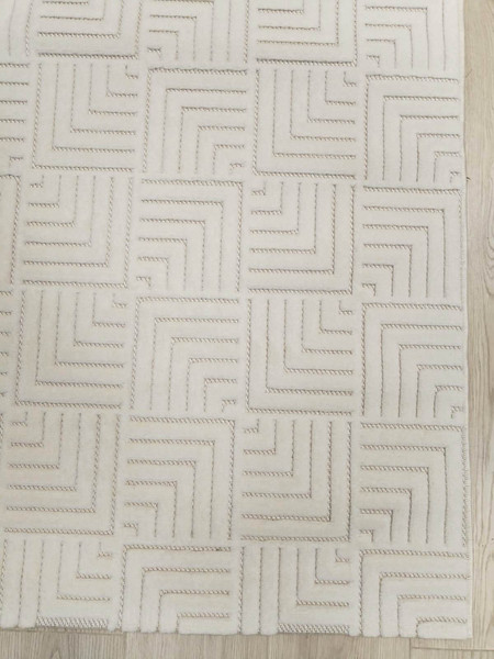 Ковер Radjab Carpet Сканди Сизаль Прямоугольник 10658A / 12287