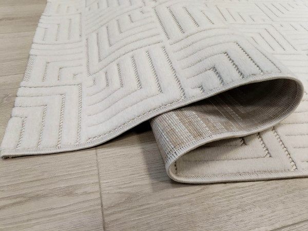 Ковер Radjab Carpet Сканди Сизаль Прямоугольник 10658A / 12290