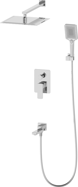 Душевая система со смесителем Oliveeka OL-939003-BN - фото