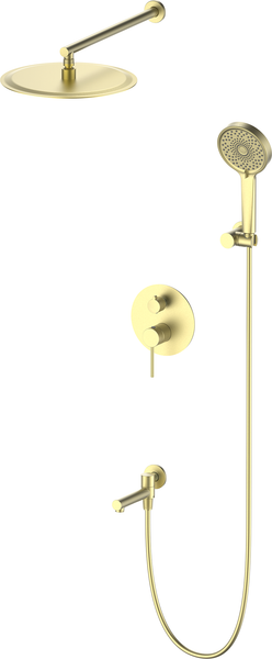 Душевая система со смесителем Oliveeka OL-939017-BG - фото