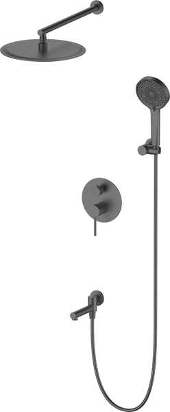 Душевая система со смесителем Oliveeka OL-939017-BGM - фото