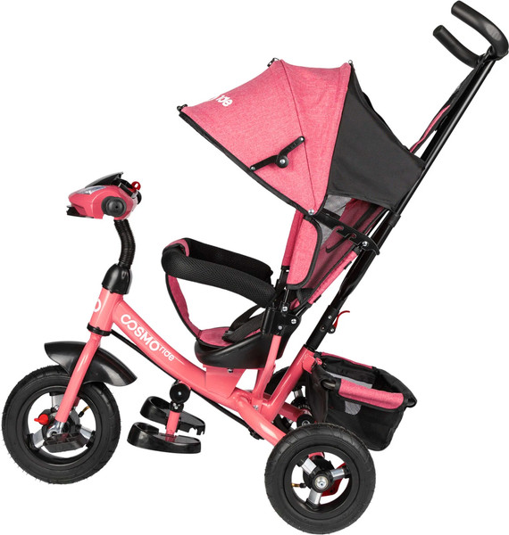 Трехколесный велосипед с ручкой CosmoRide MX-02PK
